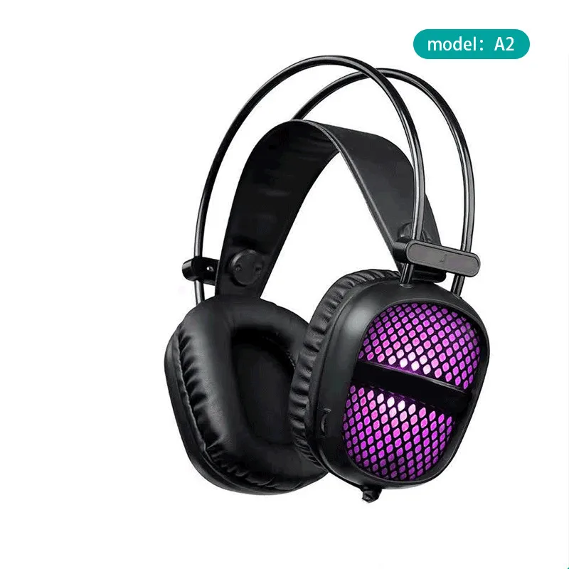 You want A2 Internet cafe earphone computer earphone headset heavy bass game audio headset teaching earphone
