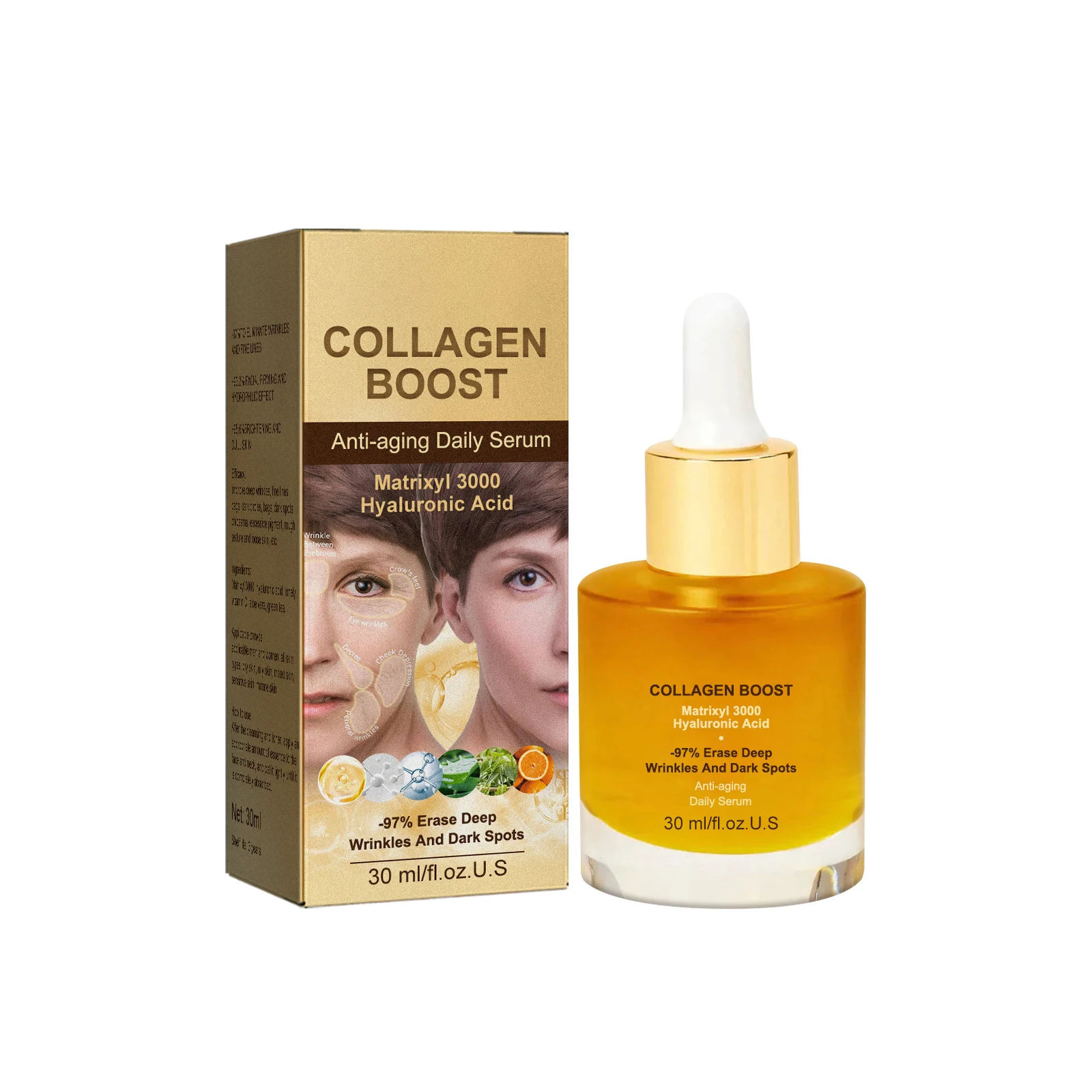 Collagen Anti-Wrinkle Essence Lifting Dark, Firming, Hydrating and Anti-Aging Essence