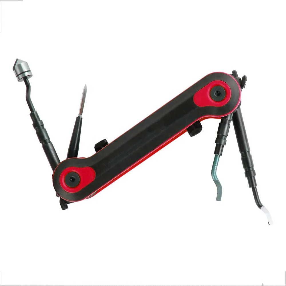 4 in 1 Pipe Deburring Tools Deburring Tool Kit Deburr Cutters Set Rotary Deburr Blades Set Burr Remover