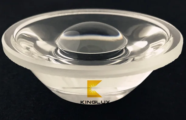 85mm LED flashlight torch narrow angle optical led tir Glass reflector KL-D85-30-2RC