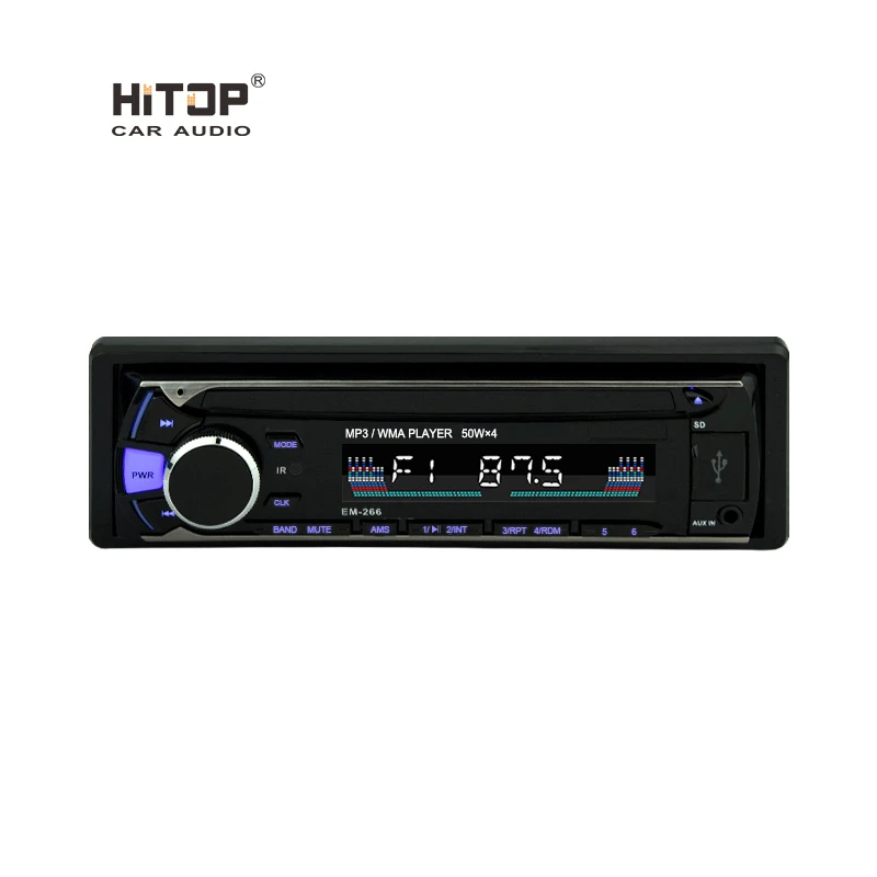  HT-5249 высококачественное автомобильное радио цифровой USB MP3-плеер с музыкой голубыми