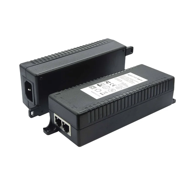 24V 100/1000 Мбит/с мини-Настольный poe инжектор VLAN порт изоляции сети обратный коммутатор питания