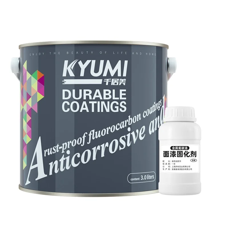 Kyumi Special High quality Heavy duty Fluorocarbon paint anti rust UV resistant car coating
