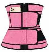 High Quality  Two Strap  Double Belt Slimming Briefs Shaper Belt Neoprene Waist Trainer Women Plus Size Custom Logo
