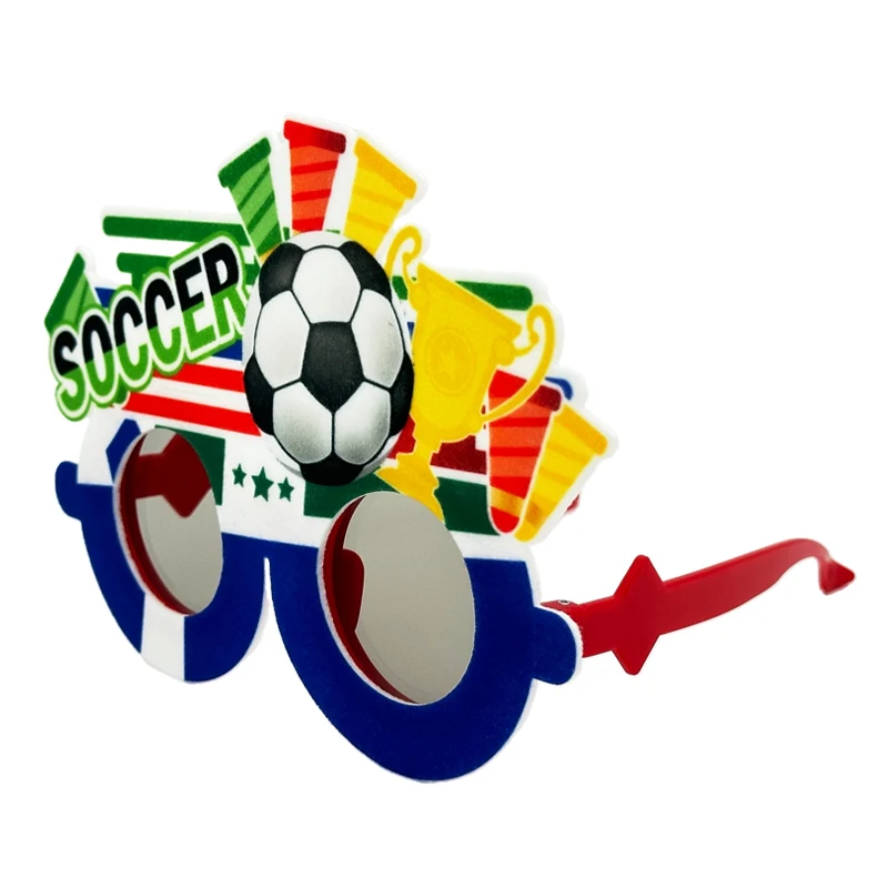 2024 Euro League Football Glasses Promotional Bar Club Party Decorations Fans Sunglasses for men and women