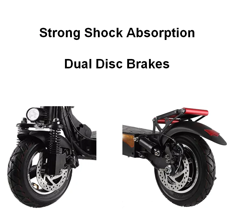 2022 New Electric Scooter Off Road For Adult 10 inch 48V 12.5Ah 500w Foldable Electric Scooter Eu Warehouse Wholesale Price