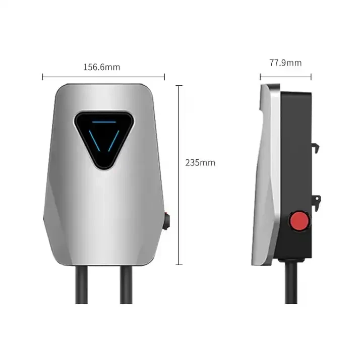 2023 new arrival golden supplier ev charger small 220V 240V ev wallbox 7kw electric car charger