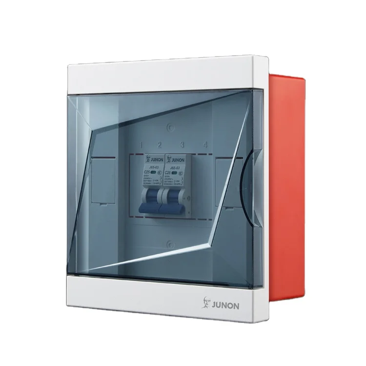 
Hot Sell Top Quality 2-4 Ways Surface Mounted Electrical Distribution Box 