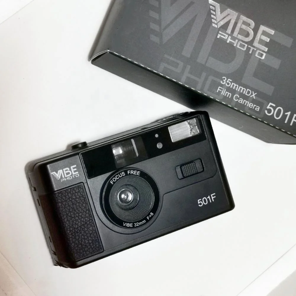 35MM Manual Camera with Flash film camera customized design