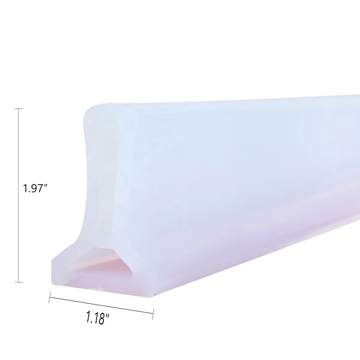 OEM All Shape And Size Collapsible Silicone Rubber Water Retainer Shower Dam