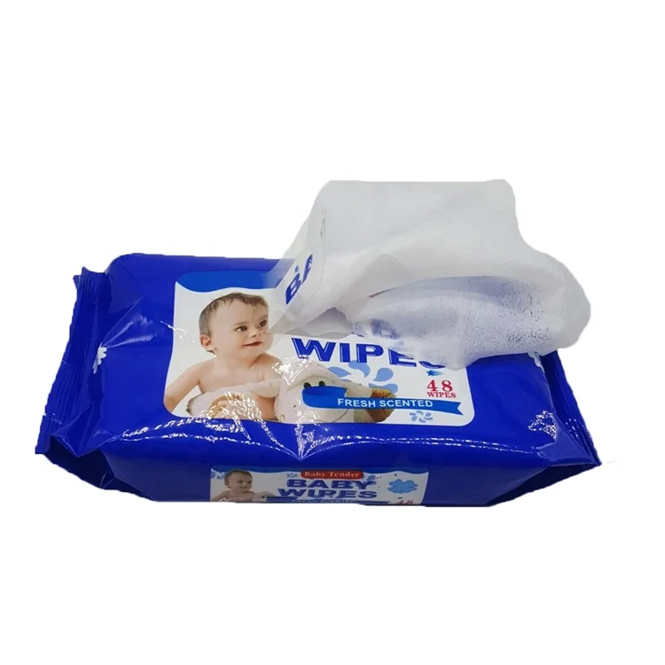 Free sample OEM custom non-alcohol with pure water wet wipes for cleaning wet tissue