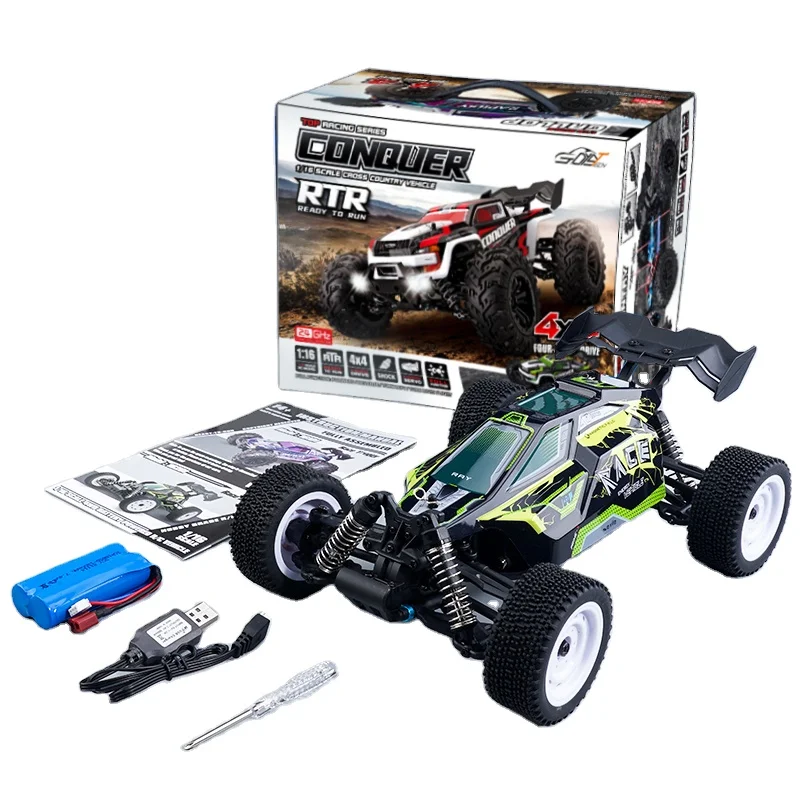 1/16 Электрический 4WD RC Monster Truck внедорожник дистанционное управление высокоскоростной грузовик Pro версия