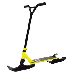 Салазки скутер, 100 колеса салазки 2-в-1 Дети Скутер снегоход, регулируемая длина ручек Алюминиевый напольный Электрический скутер