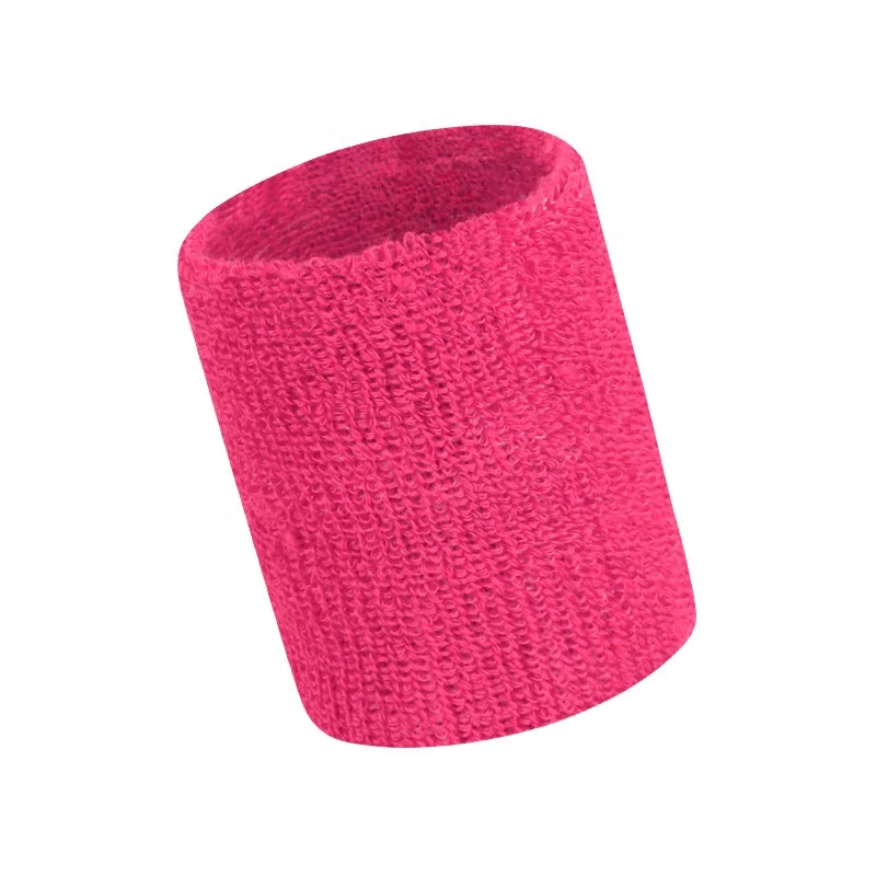 New Design Tennis Embroidered Wrist Band Sweat Bands Sports Running Basketball Wrist Sweatbands With Custom Logo