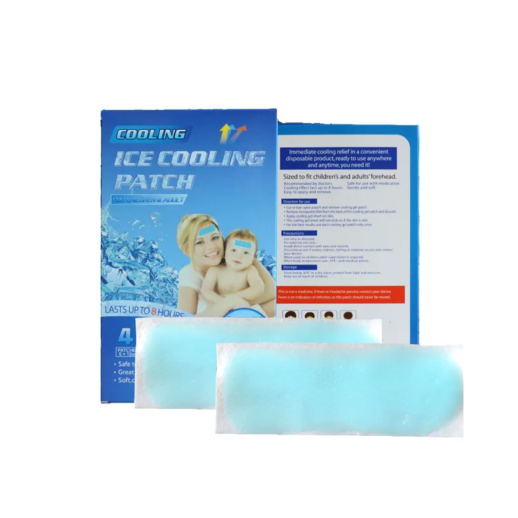 Original factory made fever cooling gel ice pack for adult & kids