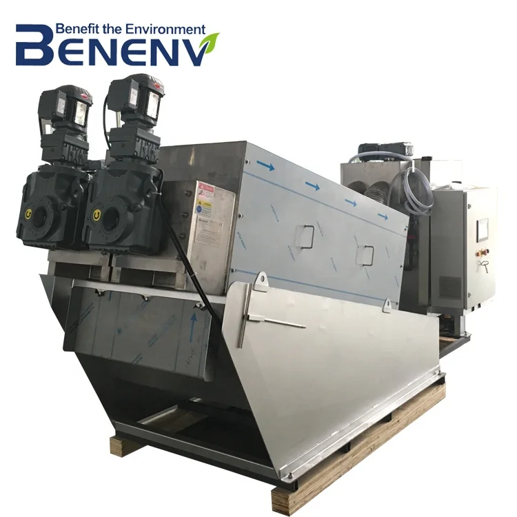 Винтовой осушительный пресс для осадка (MDS 202)