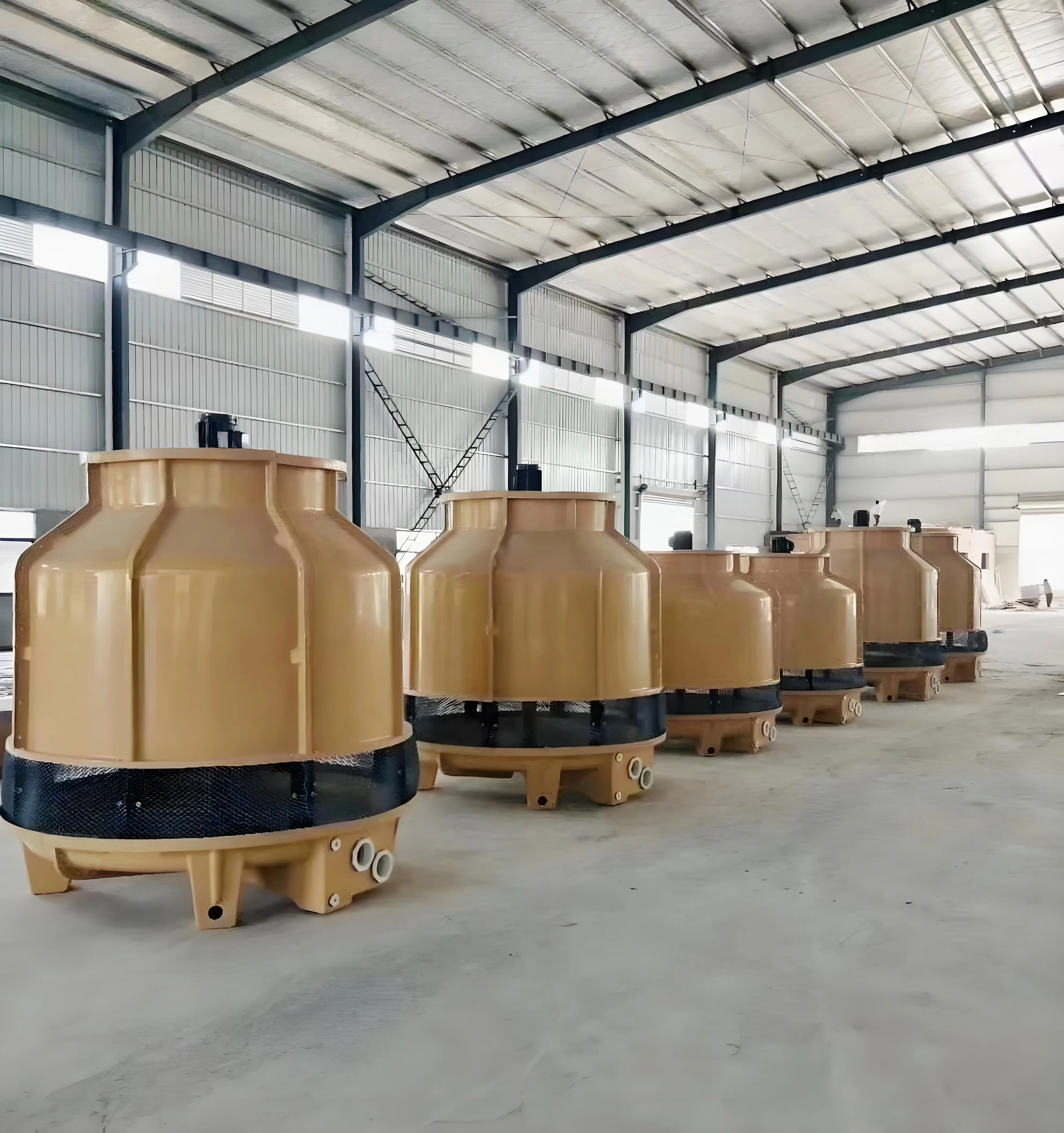 Low Temp Industrial Compressor Water Chiller High Quality FRP Cooling Tower