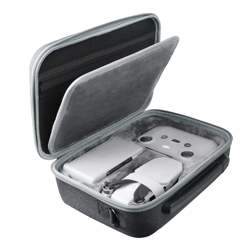 Large Capacity Storage Shoulder Bag Travel Box Compatible with DJI Mini 2 Drone and Full Combo Accessories Carrying Case