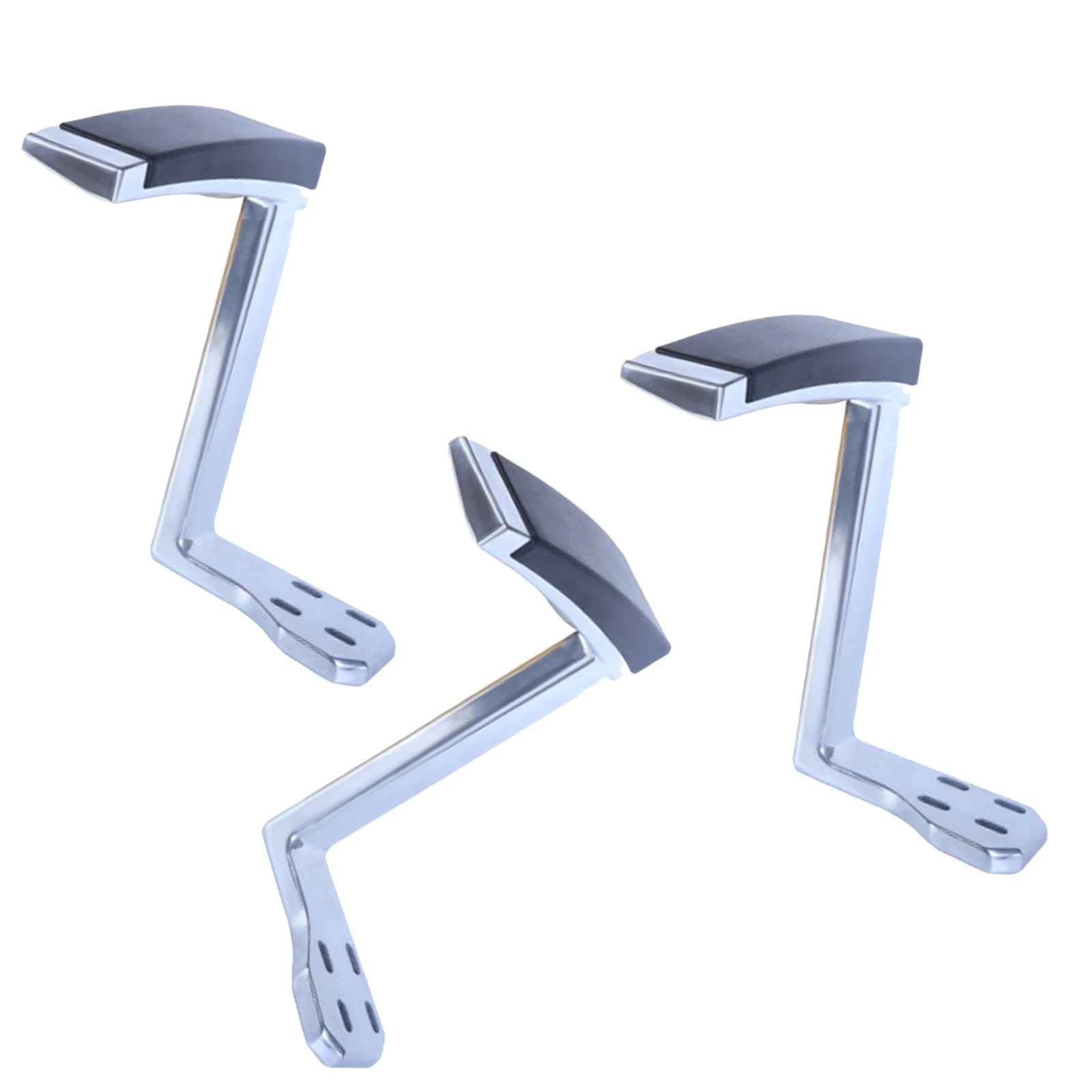 Professional Custom Die Casting Chair Parts And Accessories Aluminum Handle Office Chair Armrest