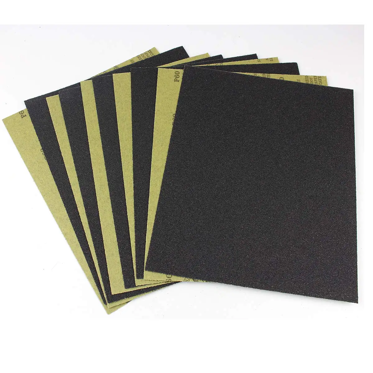 Premium Wet Dry Waterproof Sand Paper 120 Grit Silicon Carbide Sandpaper Abrasive Sanding Sheets for Stone