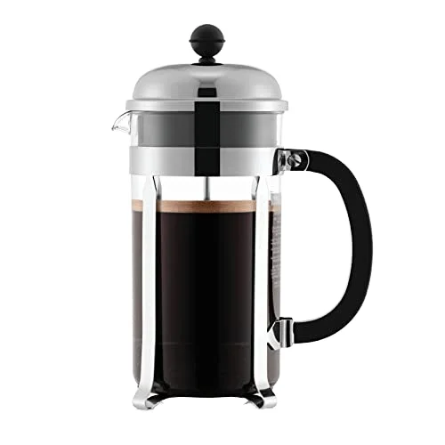 Lilac bsci sgs lfgb 1000ml coffee maker kettle juice pot insulated stainless glass french Press