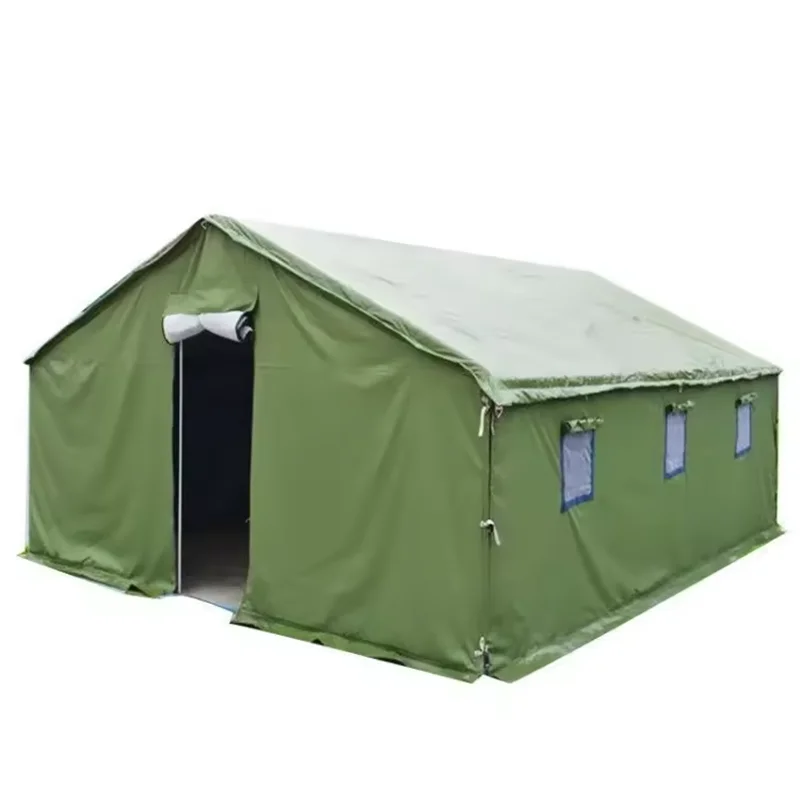 Outdoor Construction Site Disaster Relief Tent Thickened Oxford Fabric