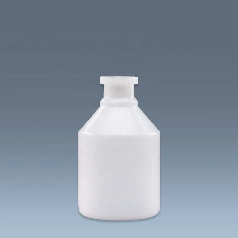 sterile 50ml plastic PE veterinary fish medicine vaccine vials for injections