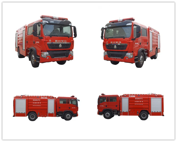 XCMG 8-ton mobility water tank fire truck