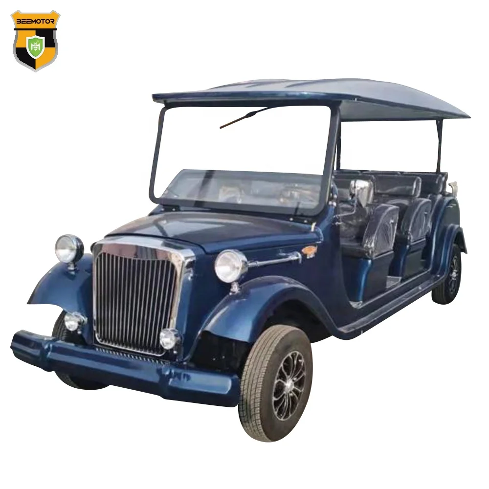 Самый популярный в Китае Электрический туристический автомобиль Oldtimer 11 комплектов классический винтажный экскурсионный автобус