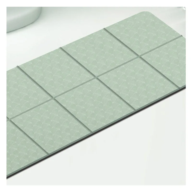 Wholesale high quality environmentally friendly portable foldable yoga mat