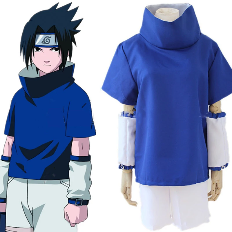 
Anime Cosplay NARUTO Uchiha Sasuke Costumes For Adults Man Halloween 
