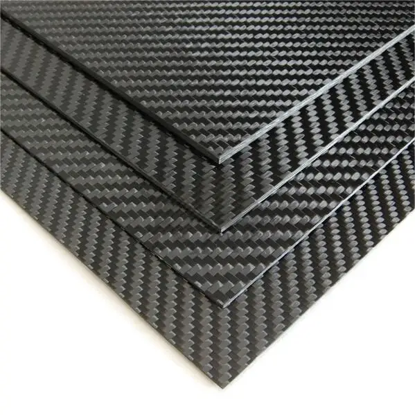 Factory Good Quality 100% Carbon Fiber Sheets 3K Carbon Fiber Sheet