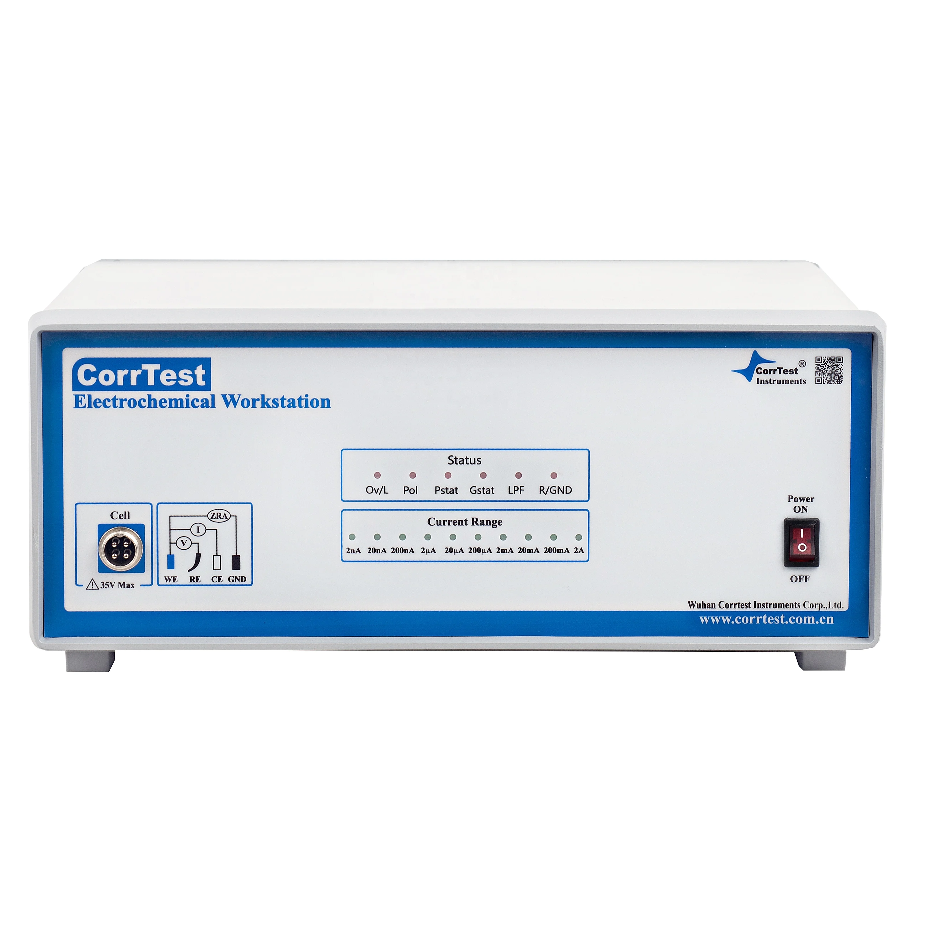 Corrtest cyclic voltammetry instrument potentiostat galvanostat