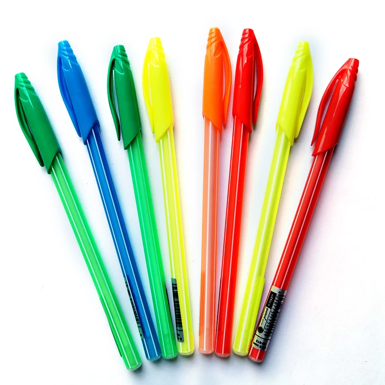 
Colorful Promotional Personalized Custom Cute Plastic Cheap Ballpoint Pen 