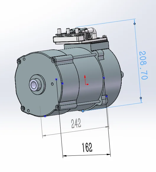 
3kW 3 phase electric motor 3000r/min ac induction chinese motor electric 