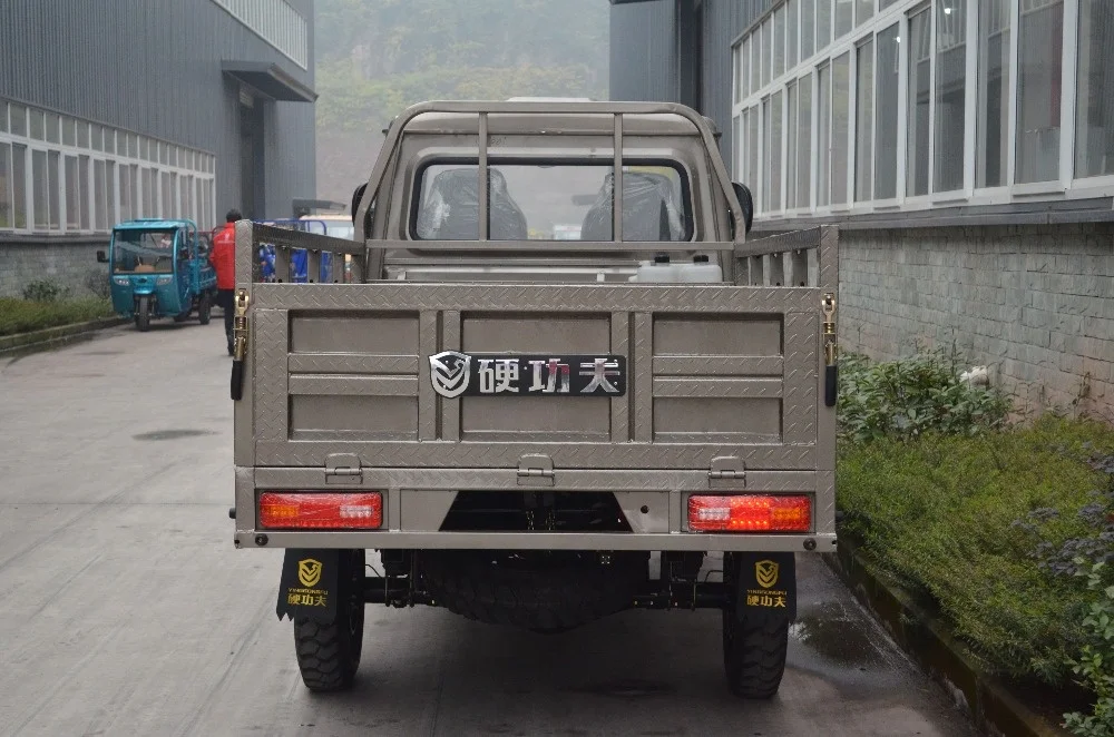 800CC MOTORIZED GAS POWERED CARGO TRICYCLE WITH CABIN WITH STEERING WHEEL