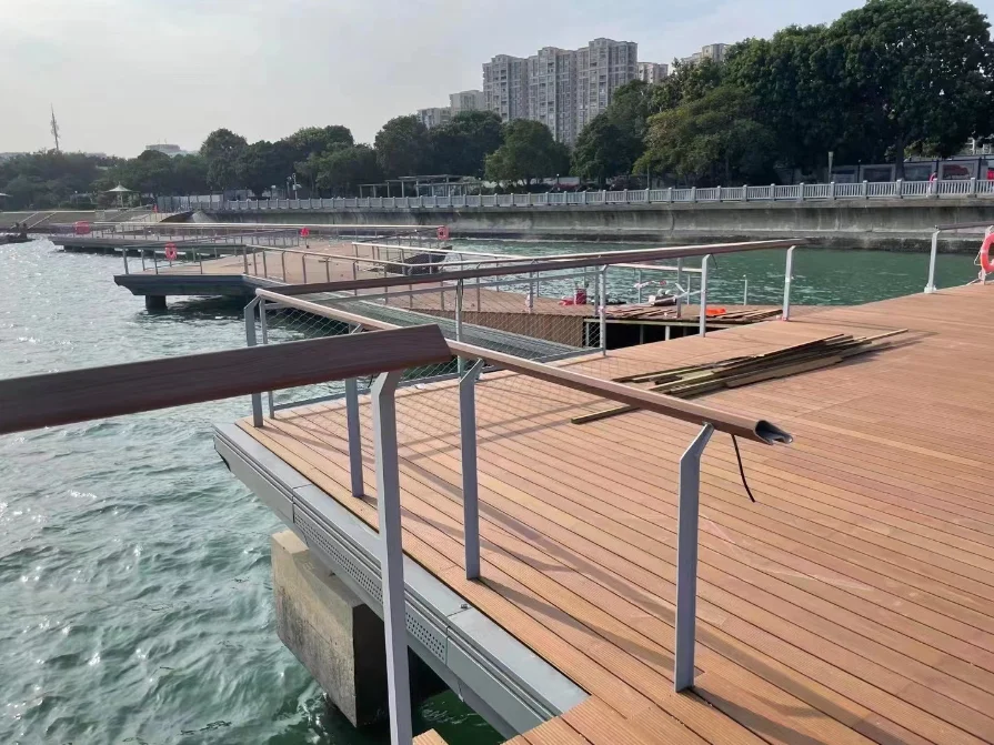 CE Certification High Density and Durable Strand Woven Outdoor Decking for Exterior Construction Use Sample Order Welcome