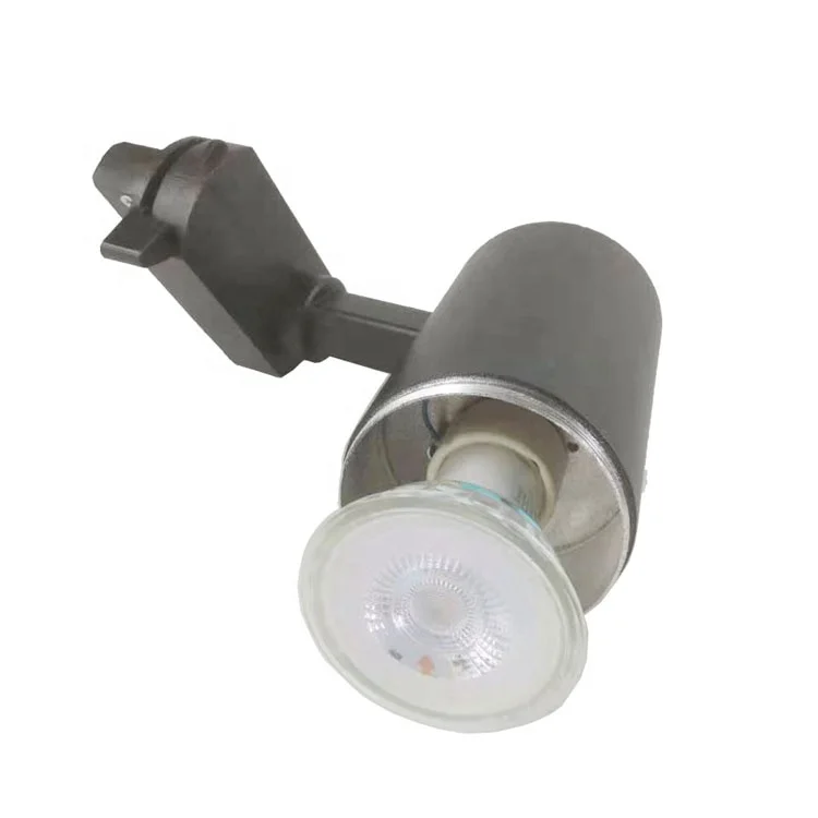 Aluminium Black and White 360 Degree Rotatable 1 Phase GU10 Track Spot Light