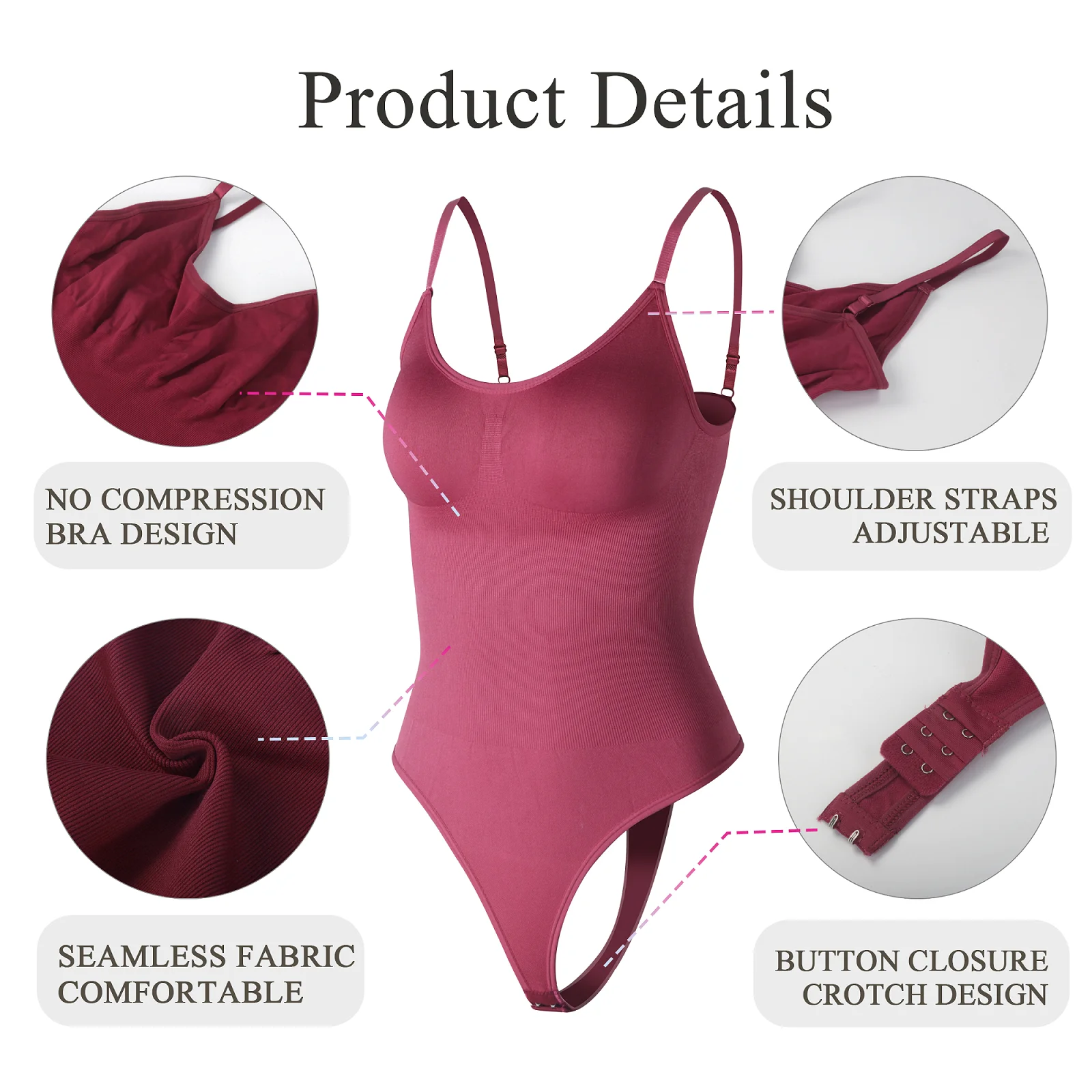Best selling Women one piece jumpsuit full Body Shaper Slimming Underwear Hip Shapwear for women seamless shapewear
