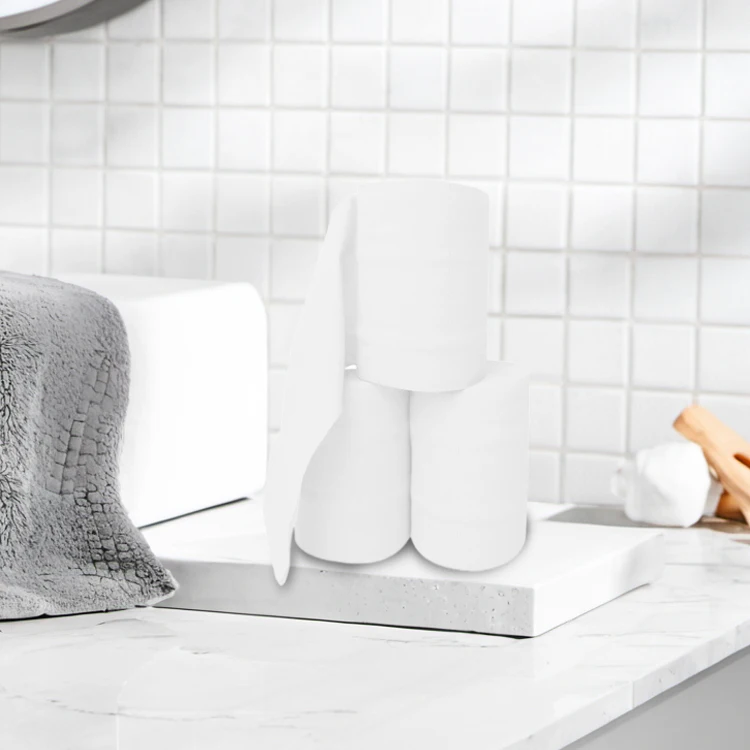 Hygienic Primary Wood Pulp Roll Tissue Pack Toilet Tissue Guangzhou Manufacturers Toilet Paper