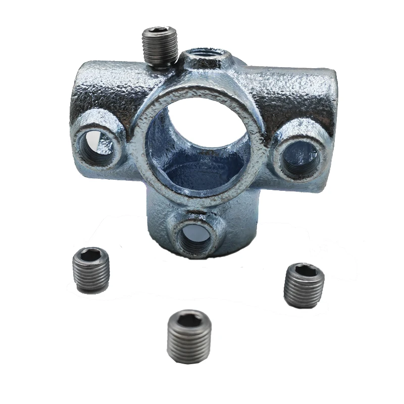 pipe clamp fittings steel pipe key clamp hot-dip galvanized steel pipe joints