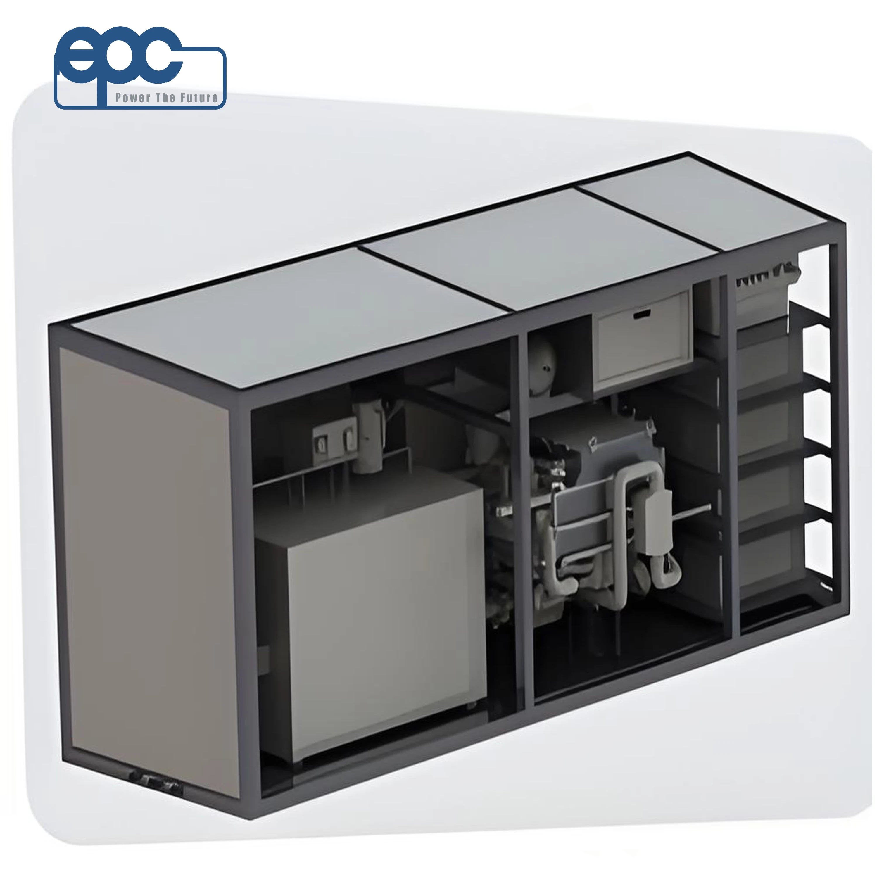 Hydrogen Energy Module with Water Electrolysis Unit Fuel Cell CHP for Boat Application