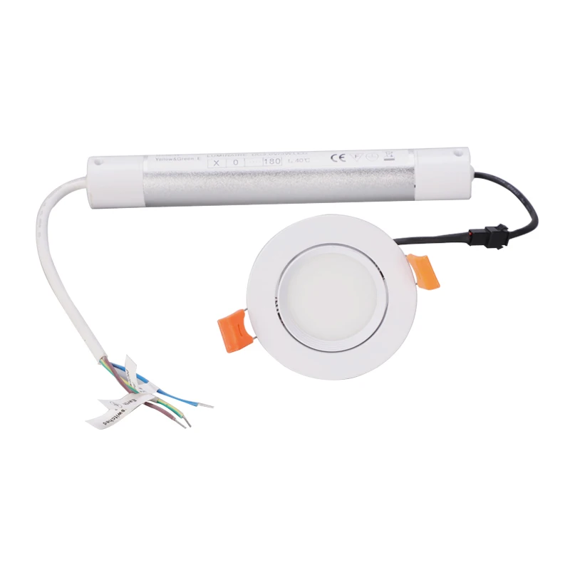 High-endurance Battery IP20 6 pcs 2835(1W) SMD LED Emergency Downlight Trusted by millions