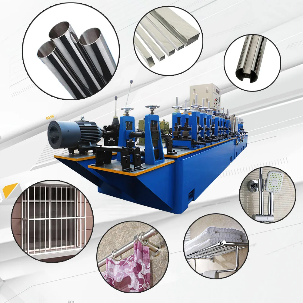 ss thin pipe making machine make small steel pipe 8mm/9.5mm/17mm/19mm/25mm tube production line
