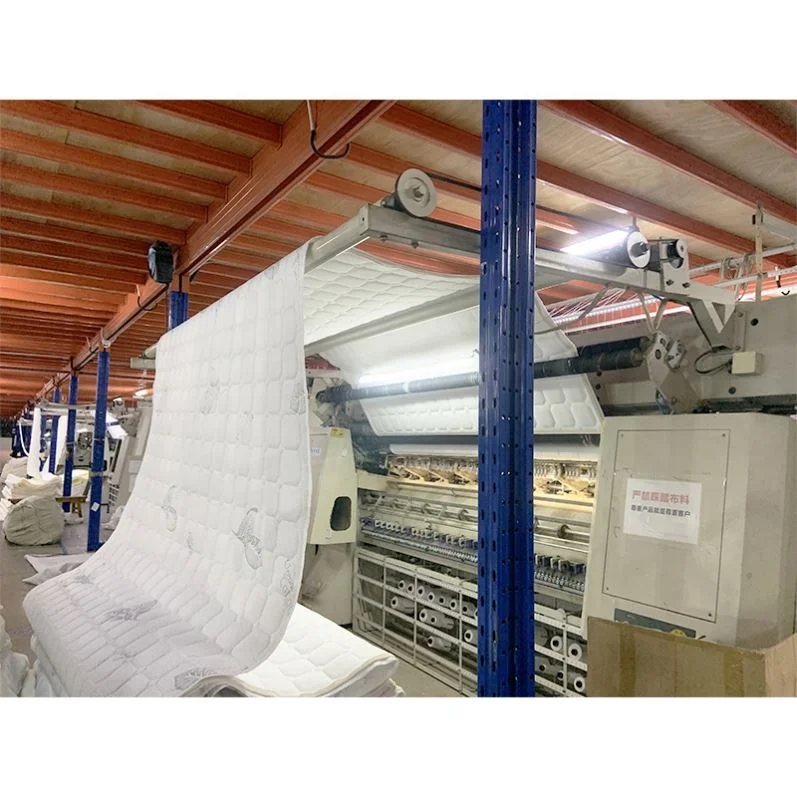 Popular Sewing Design Quilting Pattern Foam Quilting Tricot Fabric for Mattress