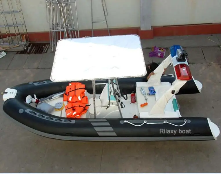 Одобренный CE 17ft открытый надувной лодочный ребро