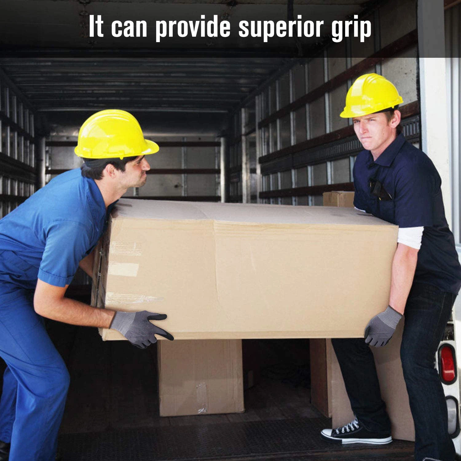 free sample sandy palm thickness BREATHABLE work gloves construction nitrile gloves work black for industry garden