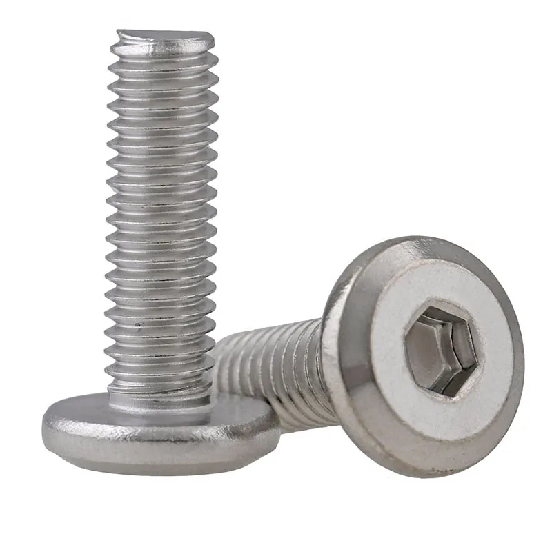 M6 Furniture Joint Connector Bolt  Nut -Hex Socket Screws Head Cot Bed Bolts