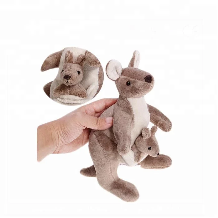 Custom 20cm Animal Toy,Cute Mini Australia Baby Kangaroo for Kids