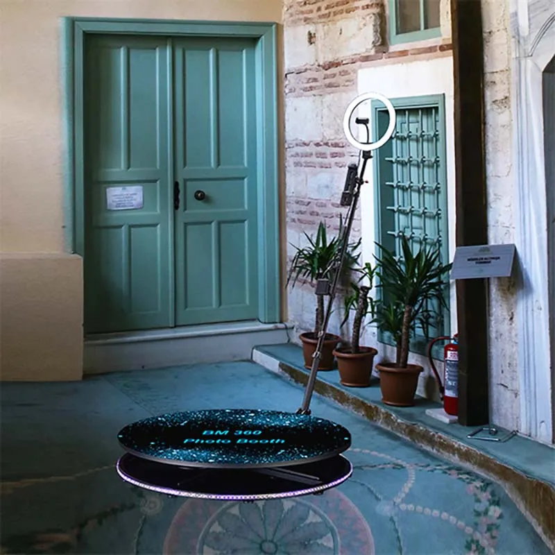2024 Best Choice 360 Photo Booth Usa Warehouse Rgb 360 Degree Led Lighting 360 Photo Booth Board Controller